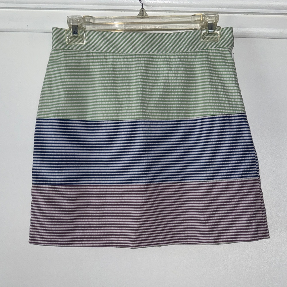 Brooks Brothers Striped Multicolor Skirt